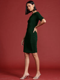 all about you Shimmery Sheath Dress