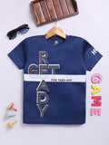 HRX by Hrithik Roshan Boys Printed T-shirt with Rapid Dry Technology
