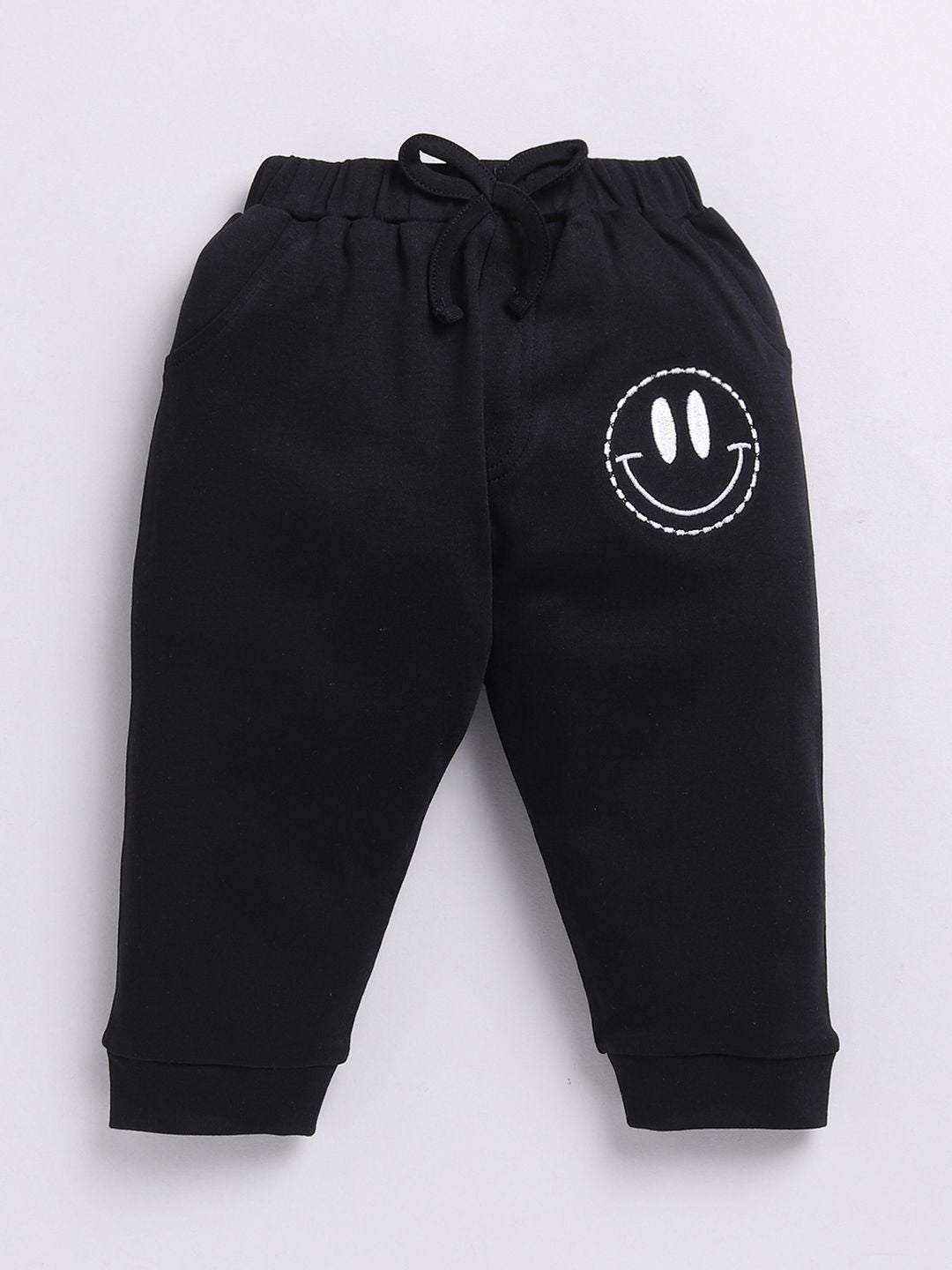 Moms Love Infant Boys Printed Cotton T-shirt with Joggers