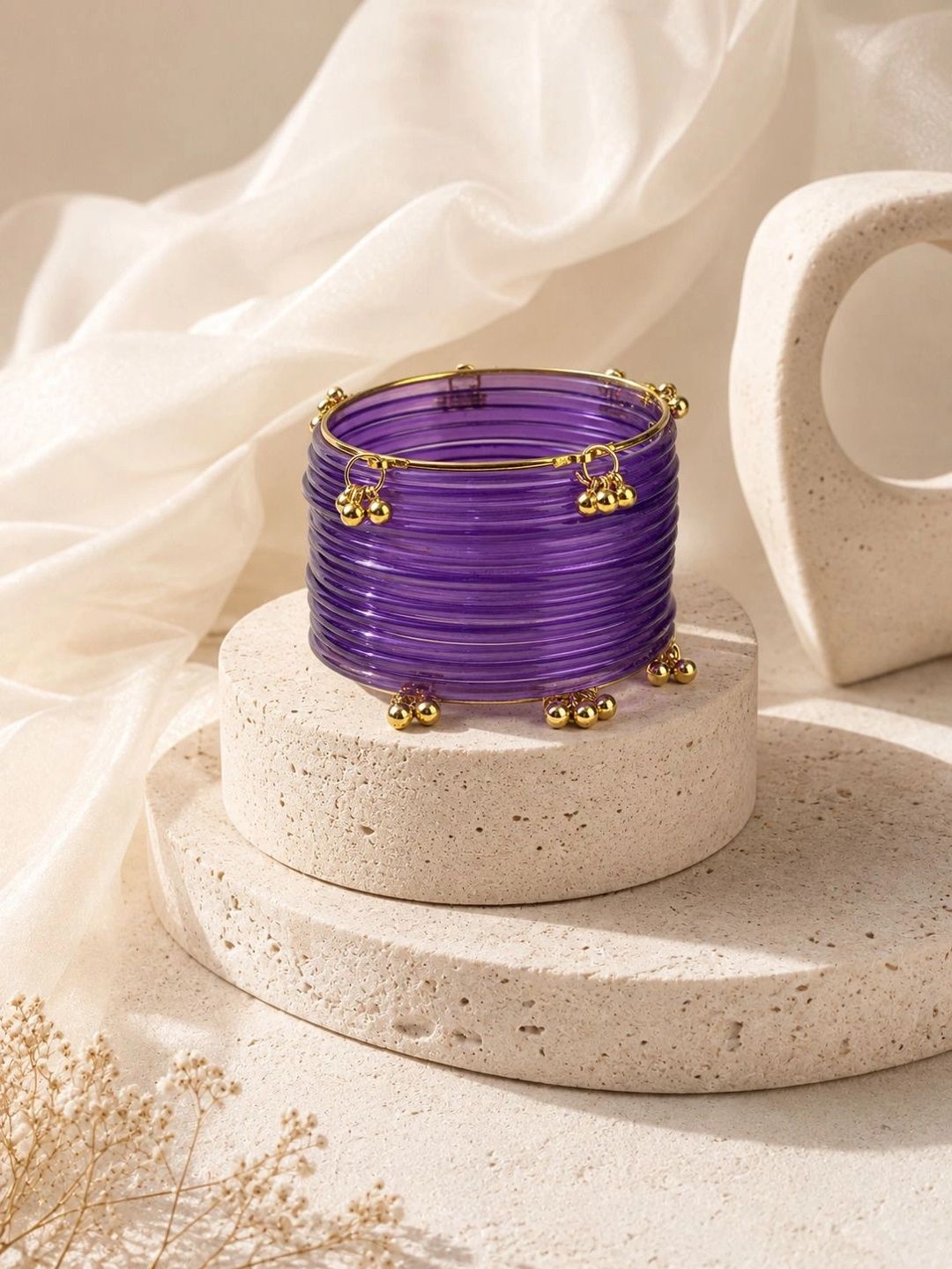PANASH Gold-Plated Bangle