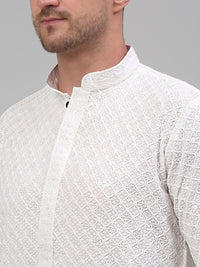 Jompers Seqined Embroidered Kurta with Pyjamas