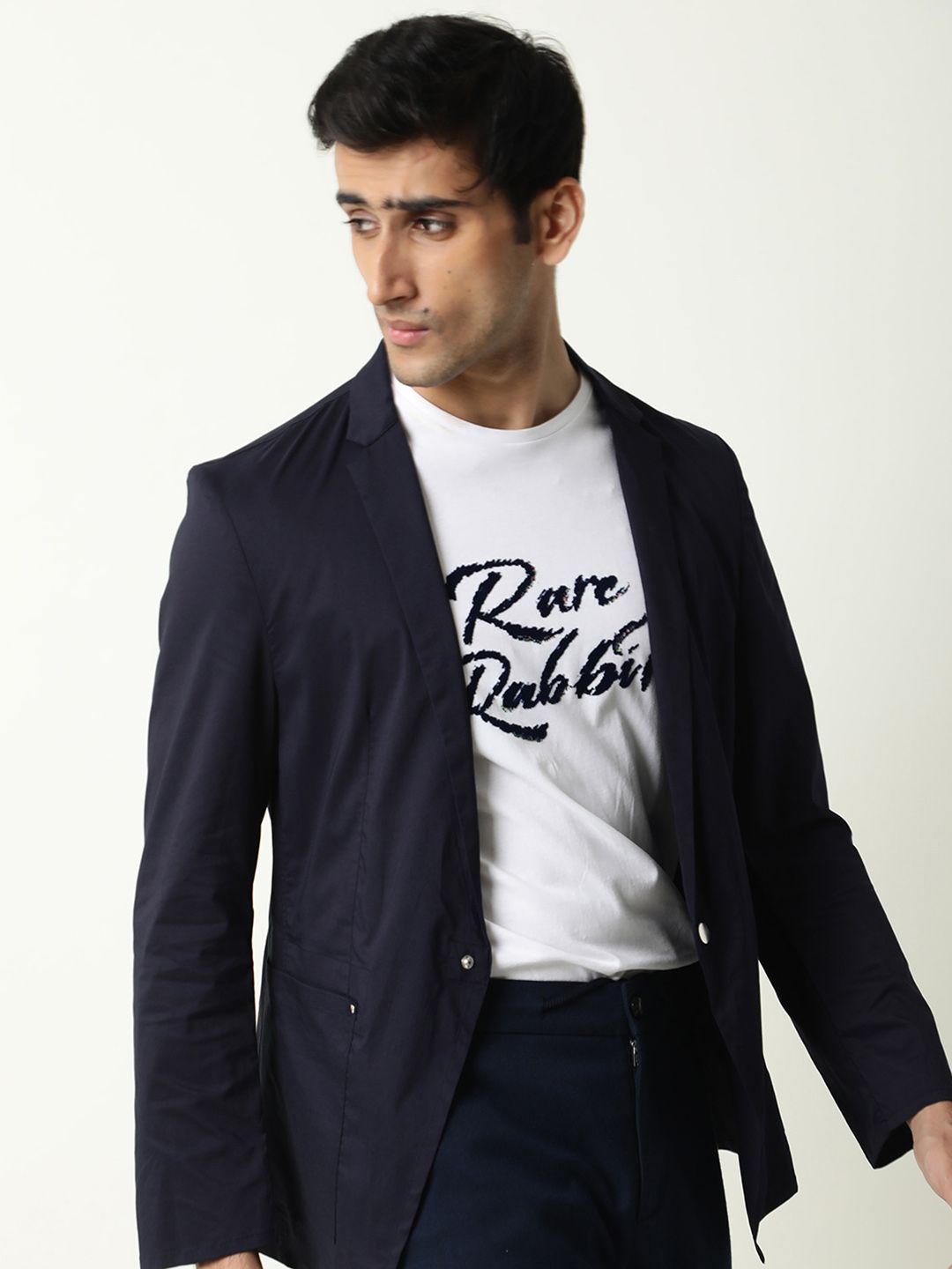 RARE RABBIT Men Glaze Tailored Fit Jacket