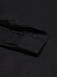 Dennison Men Comfort Black Fit kurta