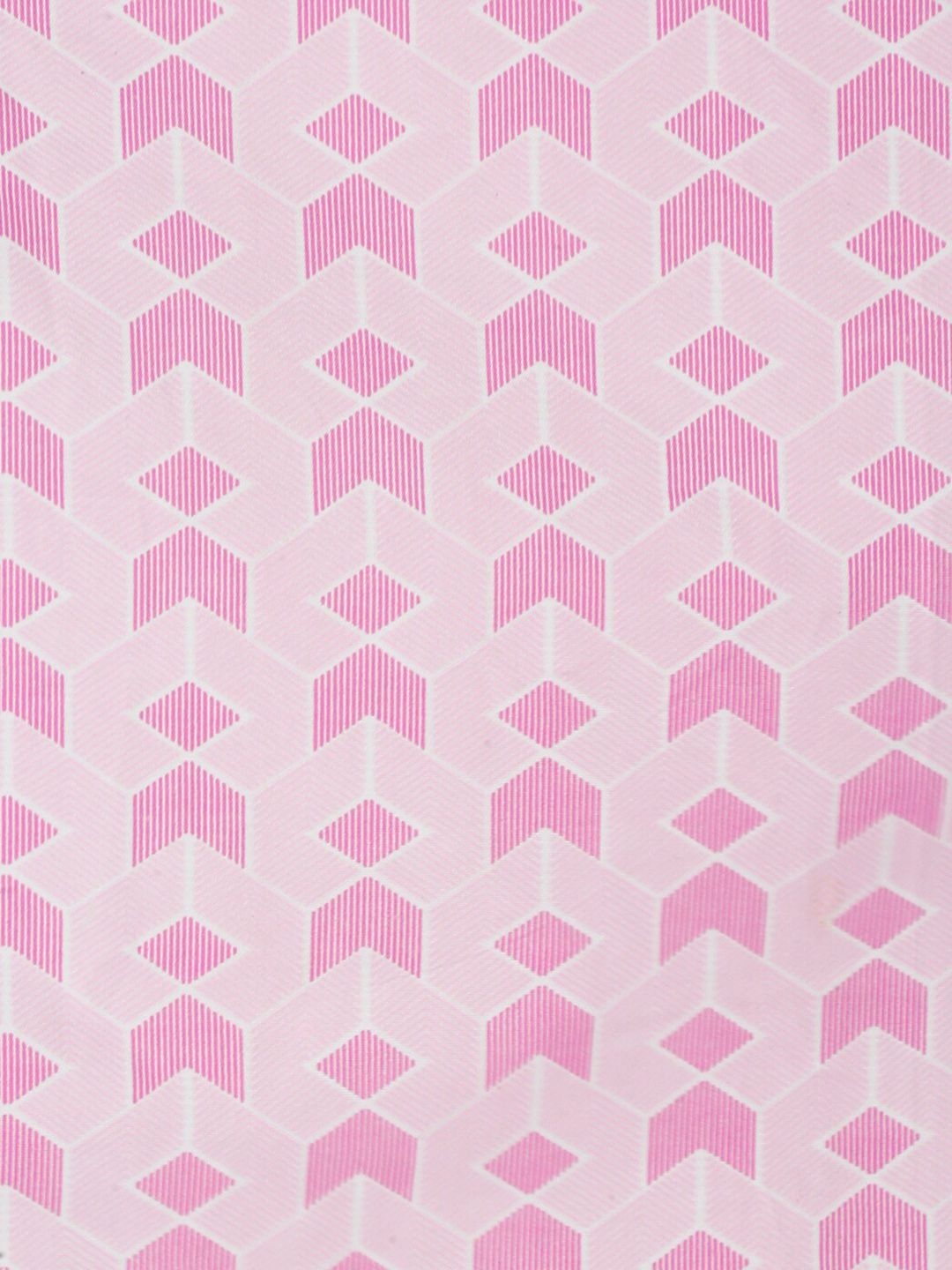 KLOTTHE Pink & White Printed 300 TC Cadar Bujang & 1 Sarung Bantal