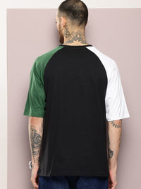 DILLINGER Men Typography Printed Oversized T-shirt