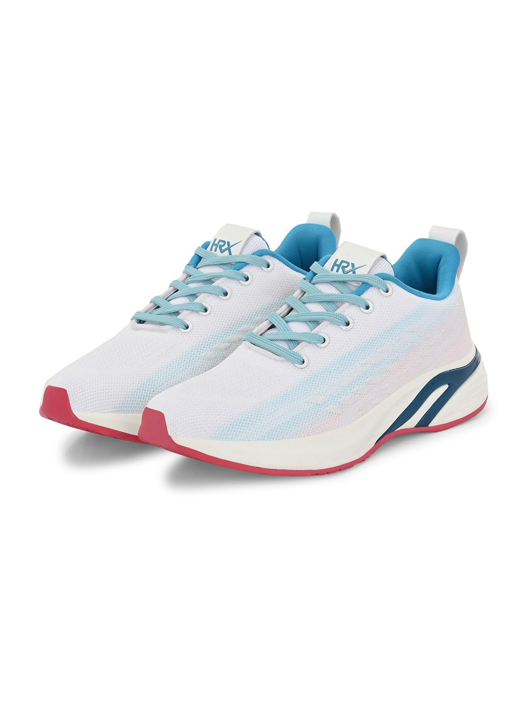 HRX by Hrithik Roshan Women Off White Lace-Up Running Shoes