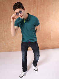 The Indian Garage Co Men 2 Polo Collar Pockets T-shirt