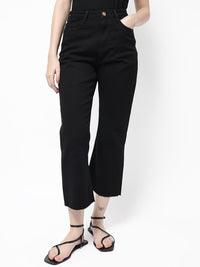 RAREISM Women Comfort Flared High-Rise Stretchable Jeans