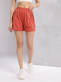 HRX by Hrithik Roshan Women Piping Detail Training Shorts