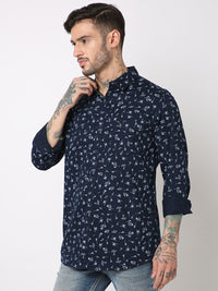 SPYKAR Floral Printed Pure Cotton Casual Shirt
