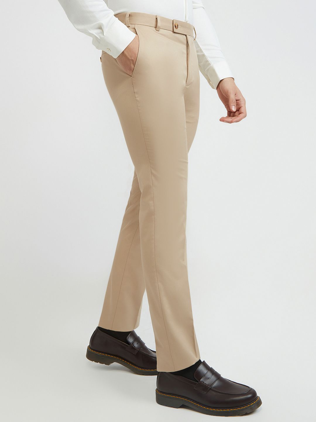 Raymond Men Slim Fit Formal Trousers