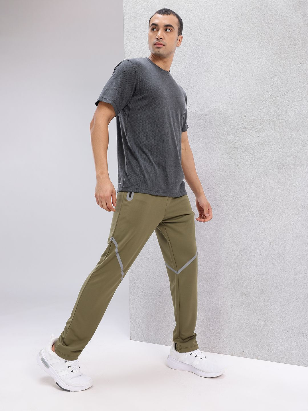 HRX by Hrithik Roshan Men Printed Detail Running Track Pants