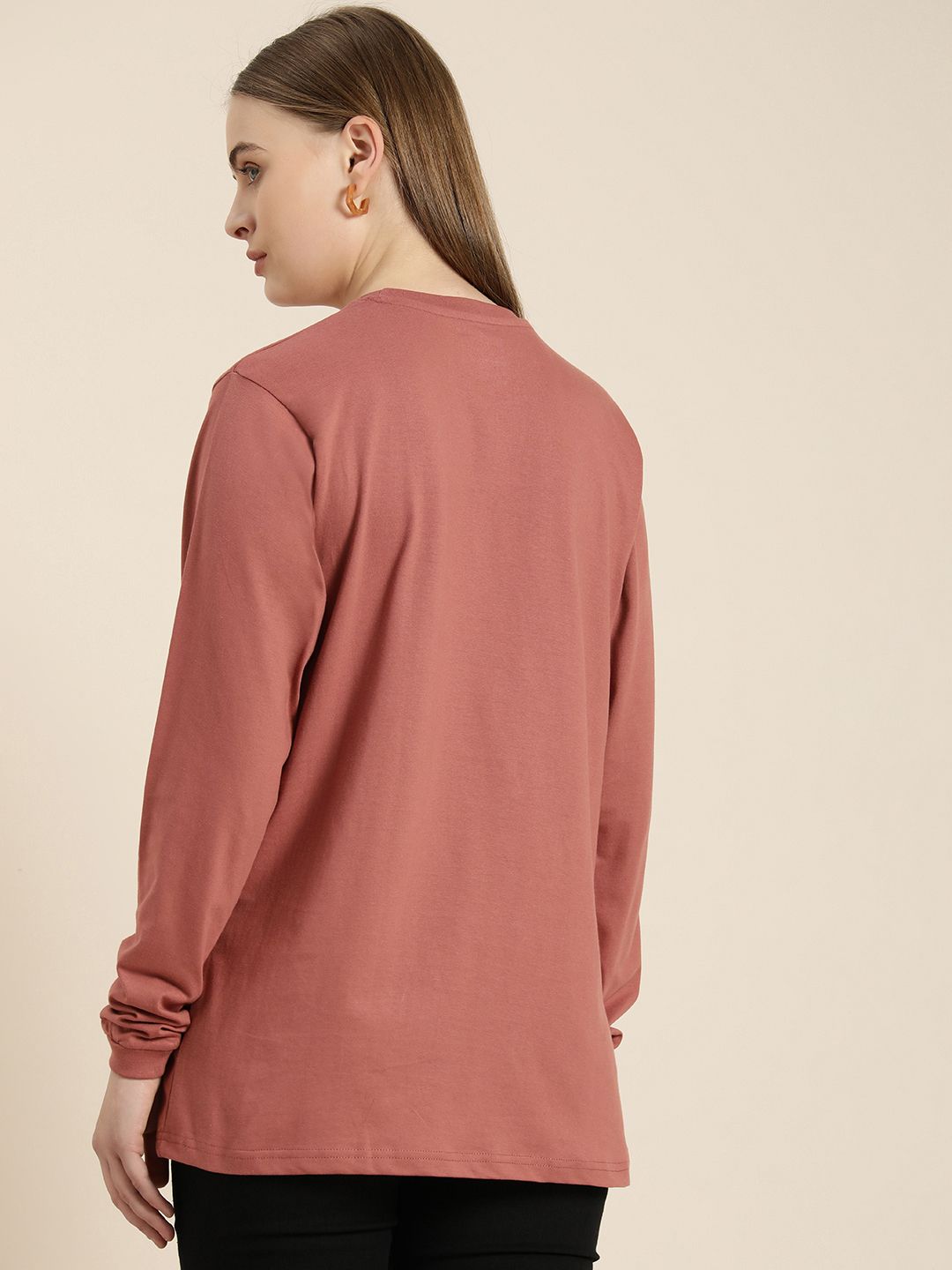DILLINGER Women Oversized Pure Cotton T-shirt
