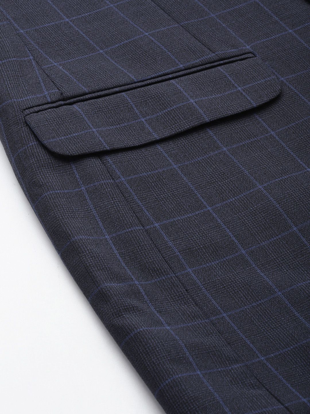 Raymond Checked Single Breasted Contemporary Fit 2-Piece Formal Suit