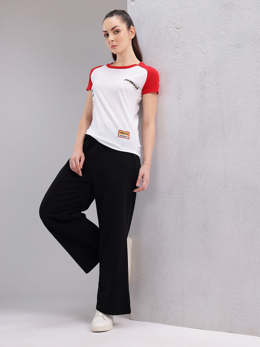 HRX by Hrithik Roshan Printed Raglan Sleeves T-shirt
