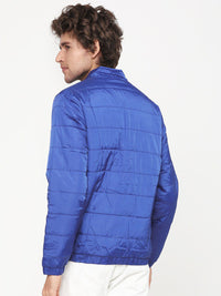 HIGHLANDER Men Blue Padded Jacket
