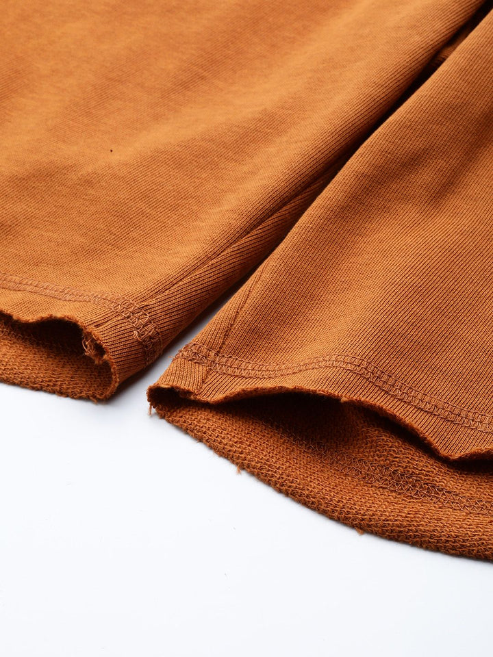 Menjadi Logo Lelaki Manusia Detail Kapas Pure Shorts Track