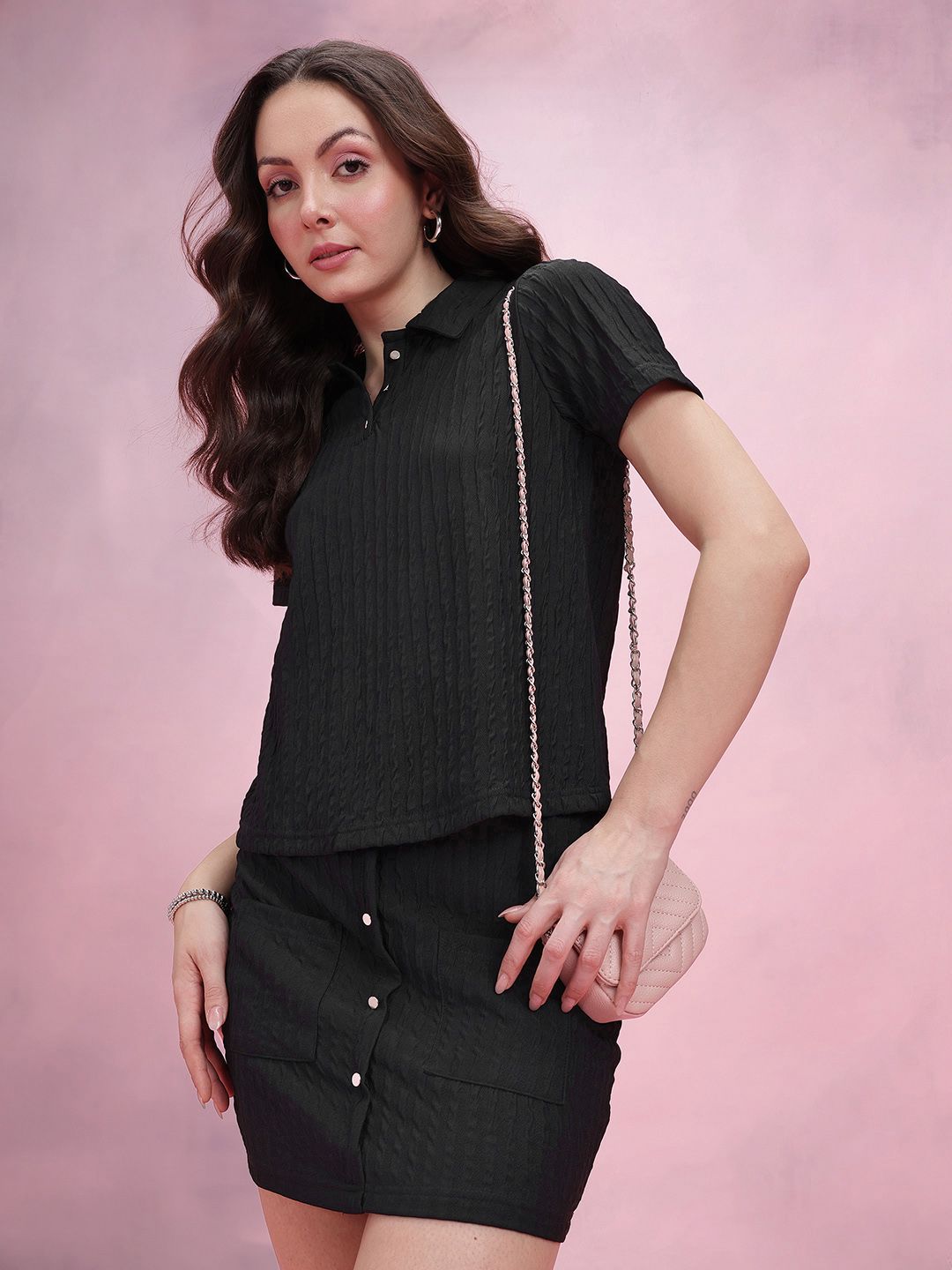 DressBerry Textured Co-Ords