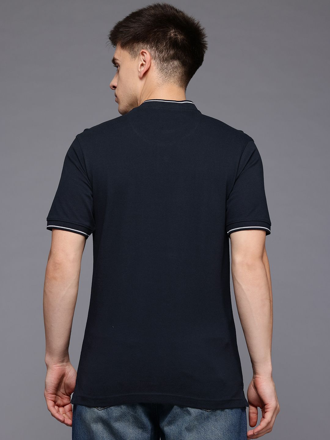 Raymond Henley Neck Pure Cotton Modern Fit T-shirt