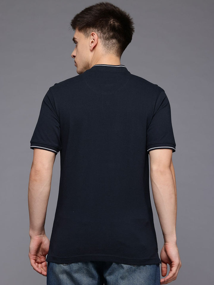 Raymond Henley Neck Pure Cotton Modern Fit T-shirt