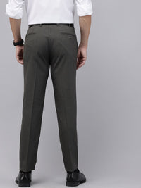 Park Avenue Men Checked Neo Fit Formal Trousers