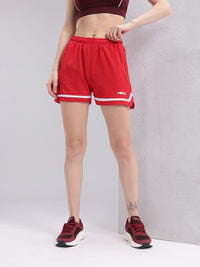 HRX by Hrithik Roshan Women Striped Training Shorts
