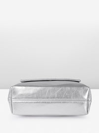 DressBerry Textured Structured Shoulder Bag
