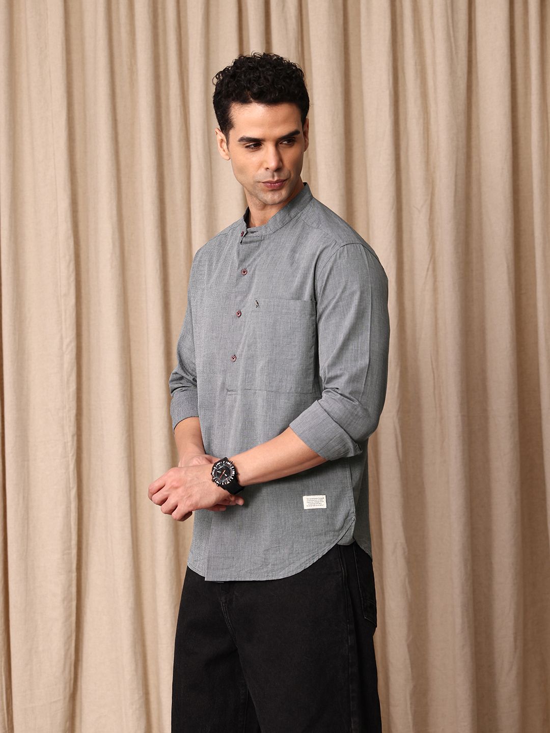 Mr Bowerbird Pure Cotton Casual Shirt