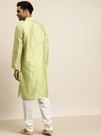 SOJANYA Kurta Kolar Mandarin Berjalur Dengan Churidar