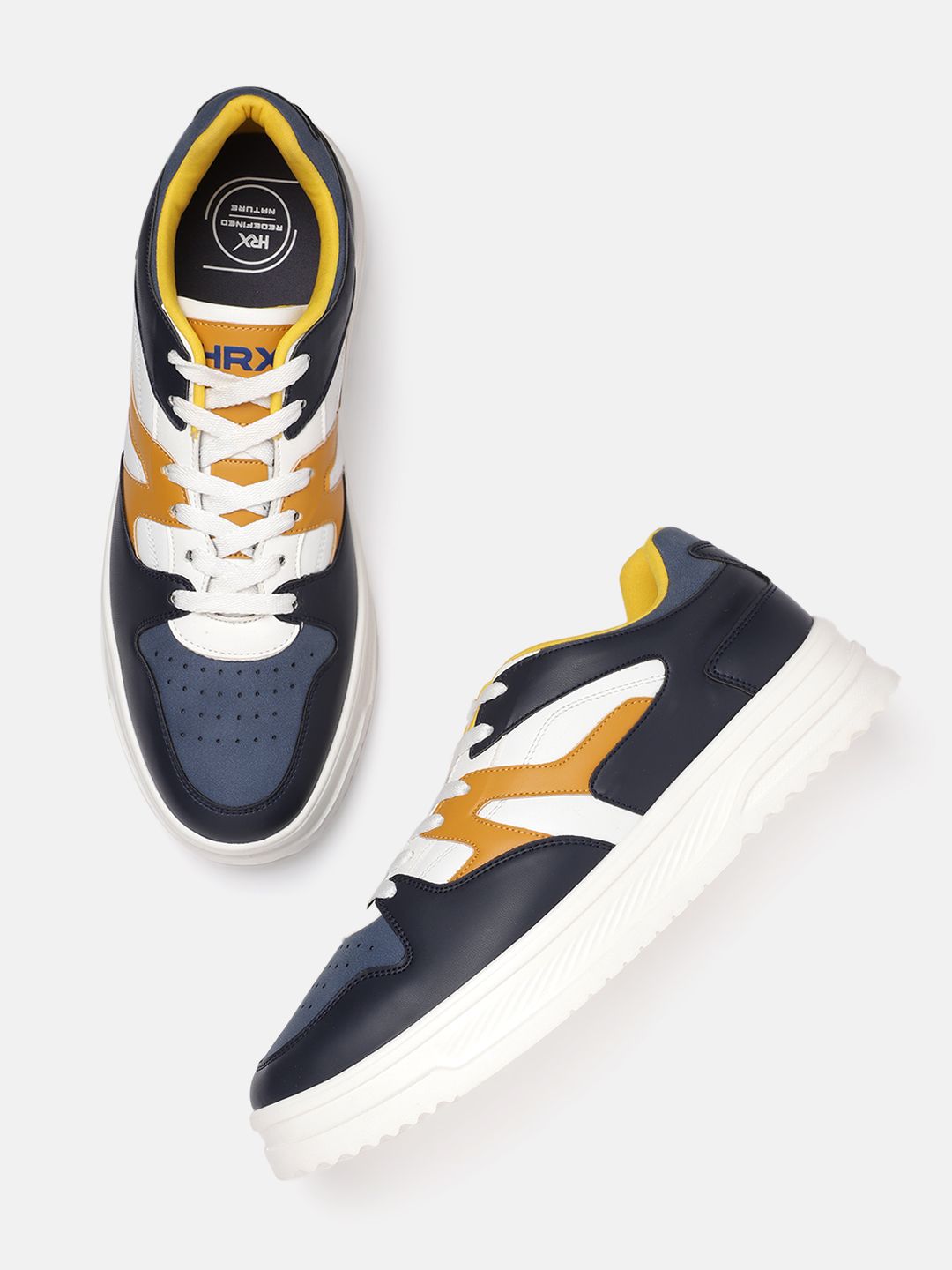 HRX by Hrithik Roshan Men Colourblocked Sneakers