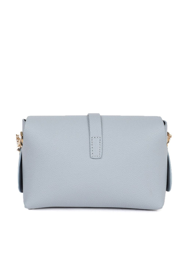 DressBerry Blue Textured Small Sling Bag