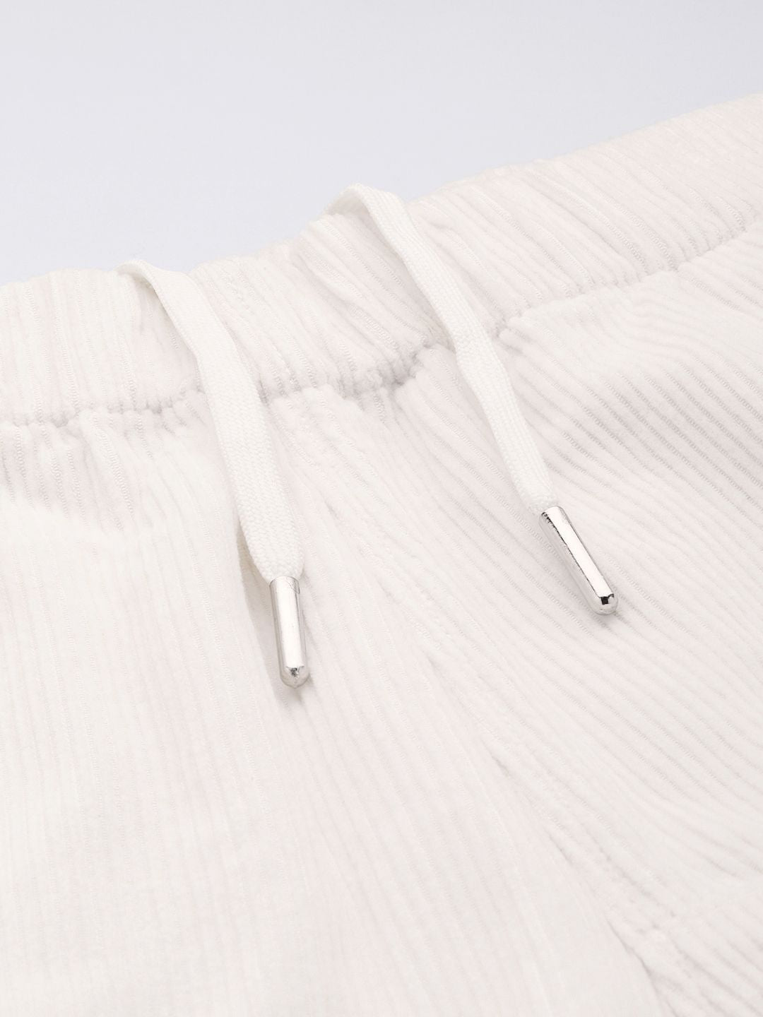 Mr Bowerbird Men Self-Design Mid-Rise Pure Cotton Corduroy Shorts