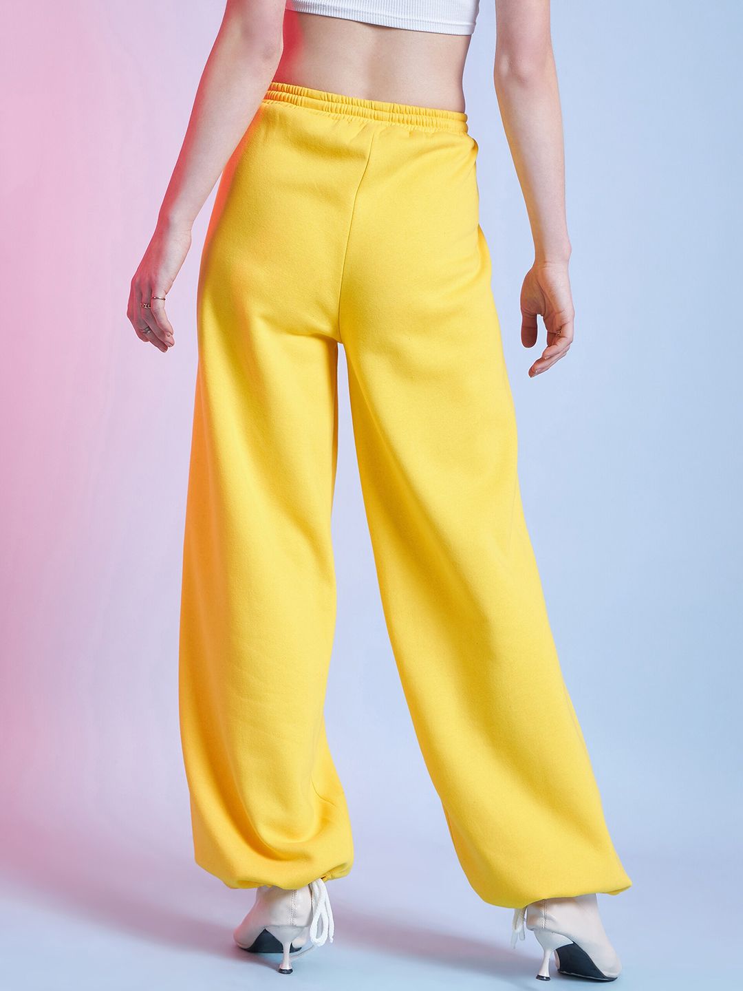 STREET 9 Women Cotton Relaxed Loose Fit Trousers