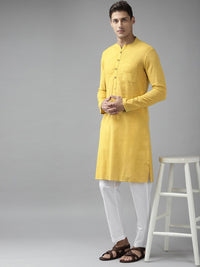 See Designs Men Yellow Kurta