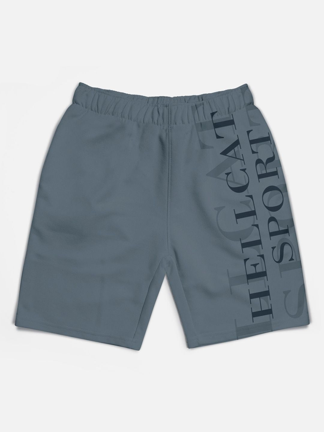 HELLCAT Boys Pack Of 5 Typography Printed Cotton Mid-Rise Shorts