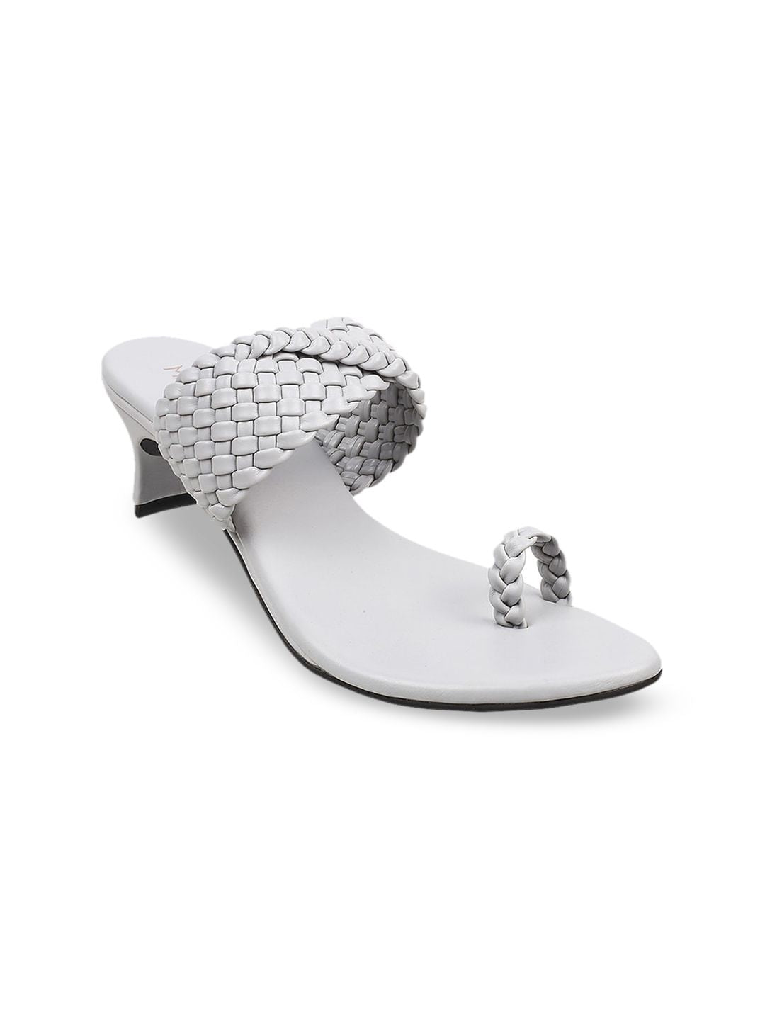 Metro Grey Kitten Heels