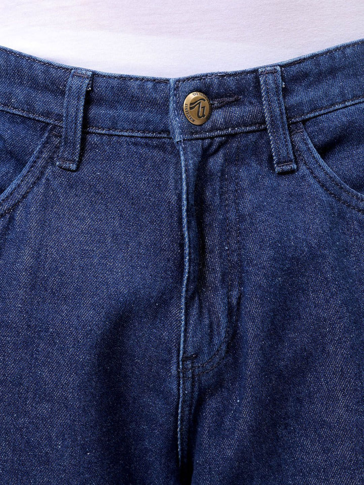 The Indian Garage Co Men Bootcut Loose Fit Convertible Jeans