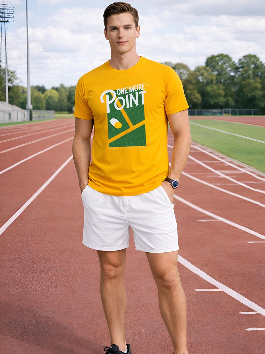 ADRO Men Printed T-shirt
