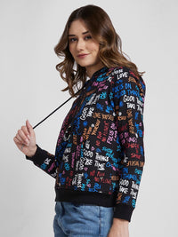 SPYKAR Typography Printed Sweatshirt