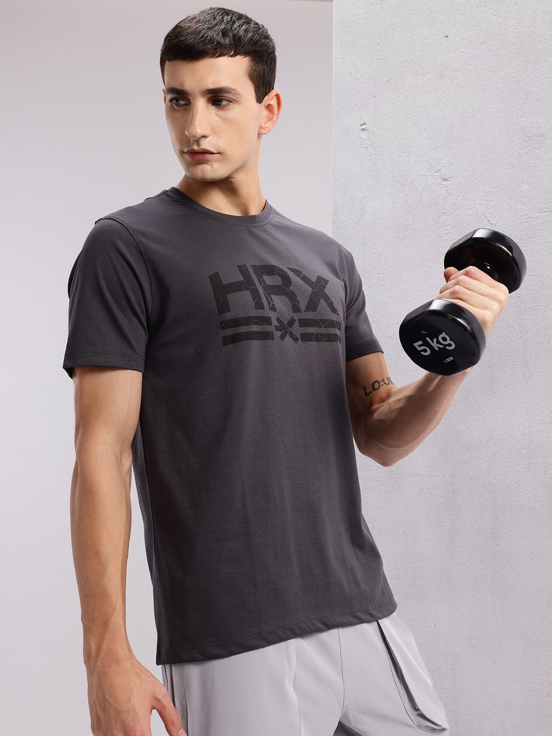 HRX by Hrithik Roshan Printed Training T-shirt