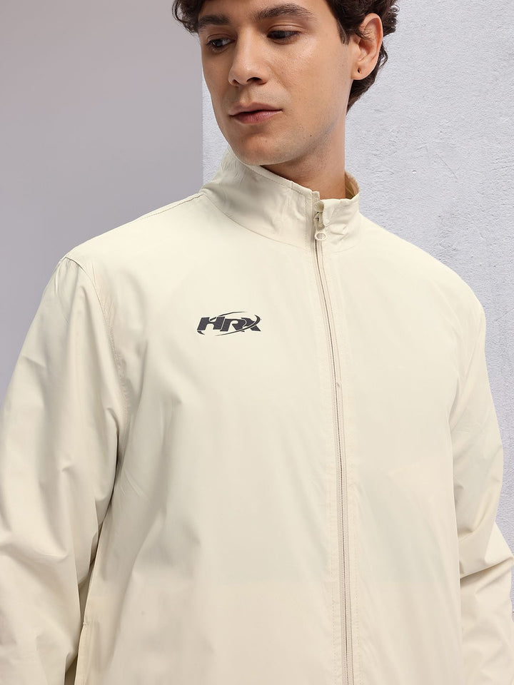 HRX by Hrithik Roshan Brand Logo Detail Rapid-Dry Lifestyle Sporty Jacket