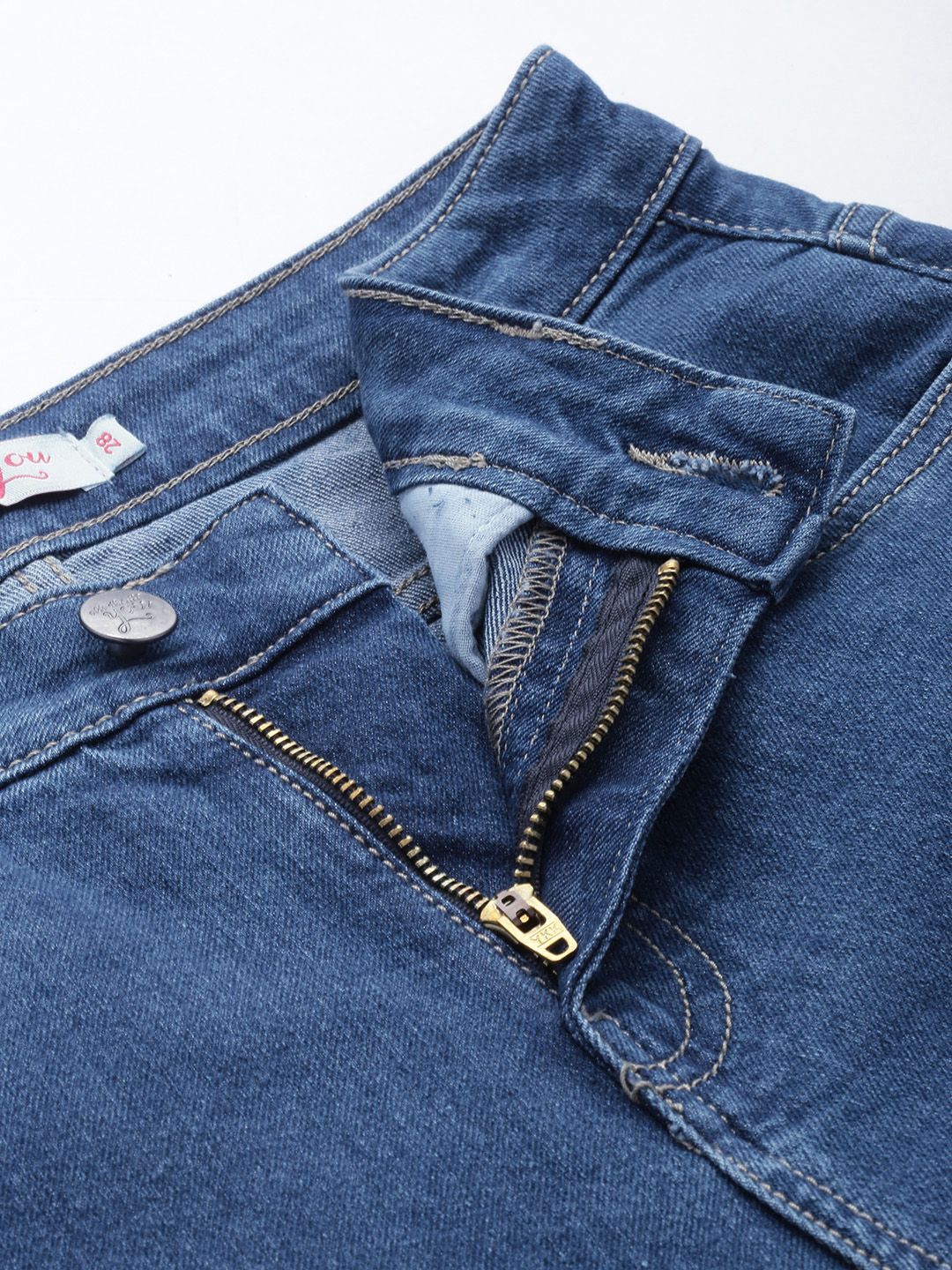all about you Women Bootcut High-Rise Light Fade Stretchable Jeans