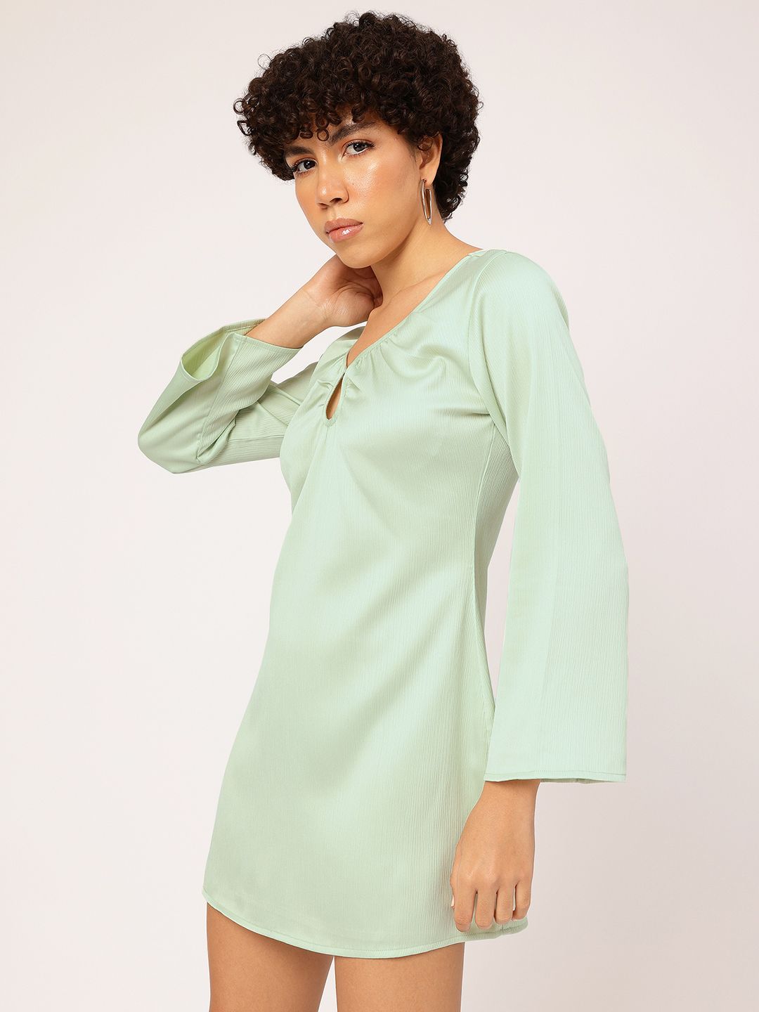 DressBerry Keyhole Classic Mini A-Line Flair Dress