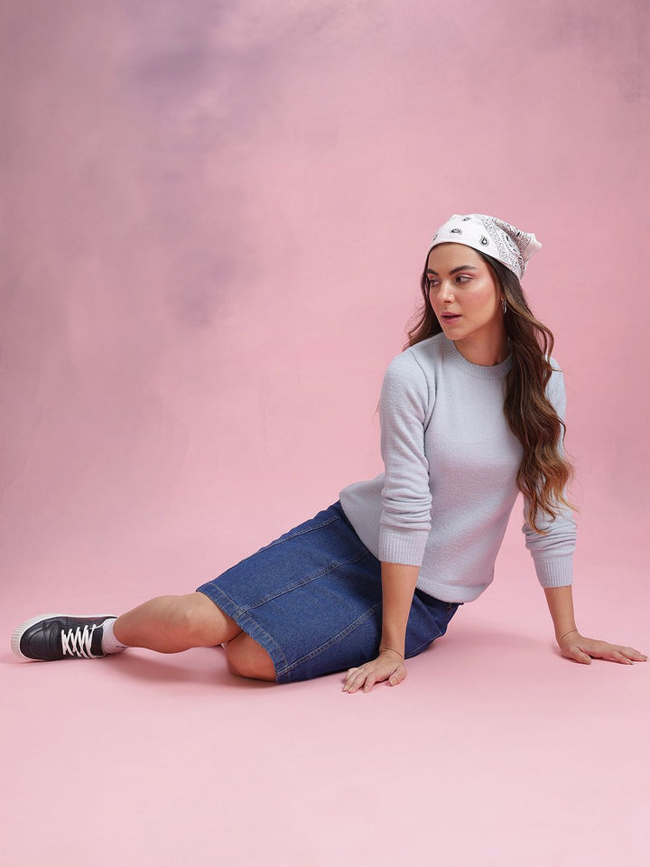 DressBerry Fuzzy Pullover