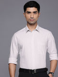 Raymond Slim Fit Vertical Stripes Pure Cotton Formal Shirt