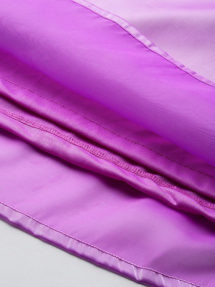 DressBerry Puff Sleeve A-Line Dress