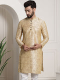 SOJANYA Floral Printed Silk Cotton Kurta