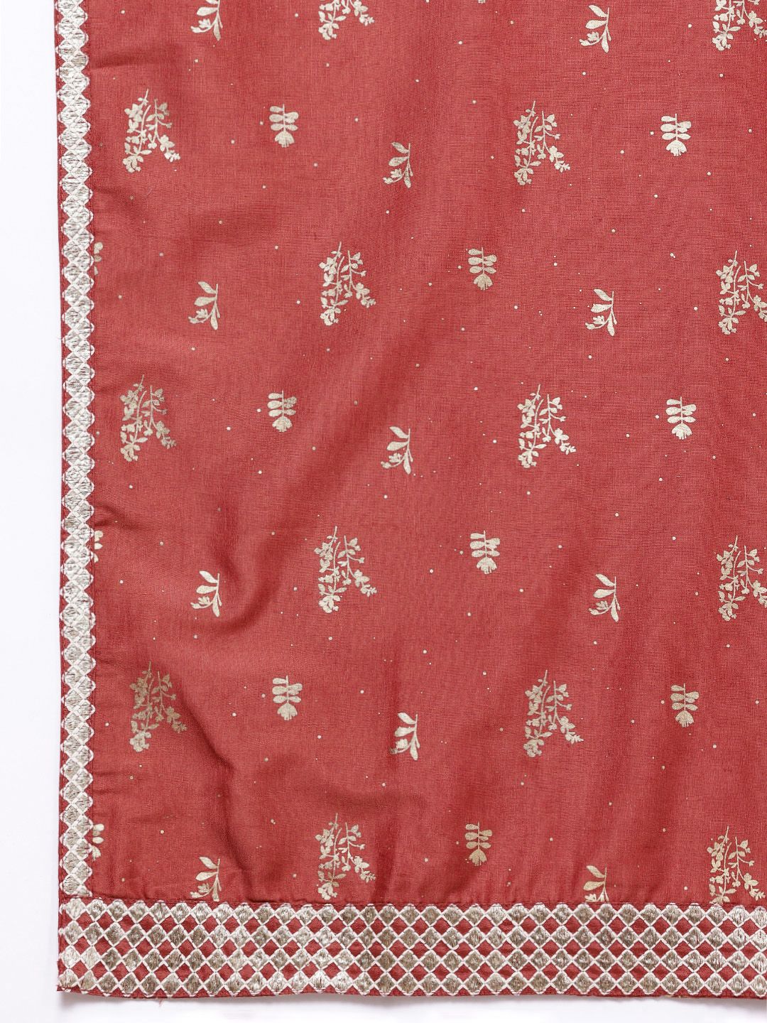 House of Pataudi Regular Jashn Kurta with Patiala & Dupatta