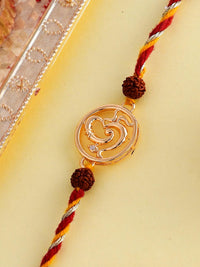 Voylla Om Rudraksha Benang Manik Rakhi