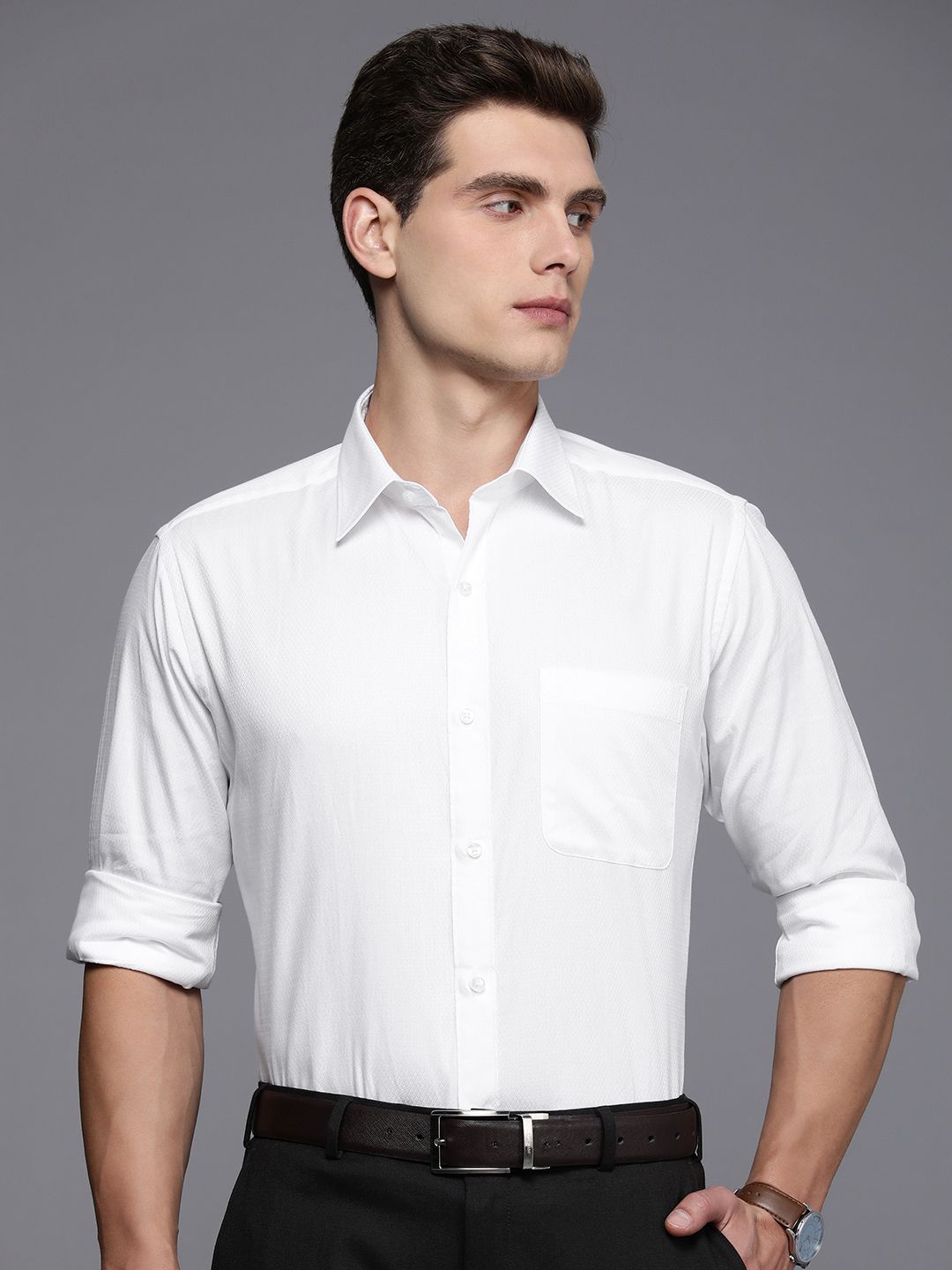 Raymond Slim Fit Pure Cotton Formal Shirt